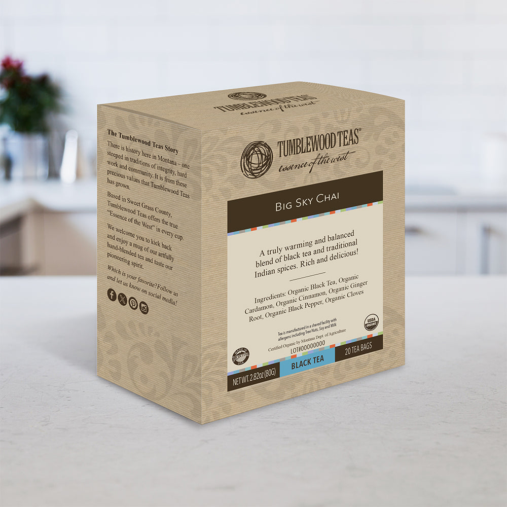 milk and cinnamon for plants Big Sky Chai – Tumblewood Teas